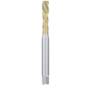 GWINTOWNIK MASZYNOWY DROBNOZWOJOWY FIRMY VIS  M10x1,25  6H HSSE DIN 374C  TIN